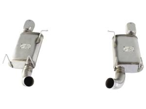 aFe Power - aFe Power MACH Force-Xp 3 IN 409 Stainless Steel Axle-Back Exhaust System w/Polished Tip Ford Mustang GT 11-14 V8-5.0L - 49-43052-P - Image 3