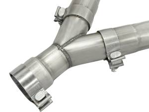 aFe Power - aFe Power Large Bore-HD 2-1/2in 409 Stainless Steel DPF-Back Exhaust System Jeep Grand Cherokee (WK2) 14-16 V6-3.0L (td) EcoDiesel - 49-46234 - Image 5