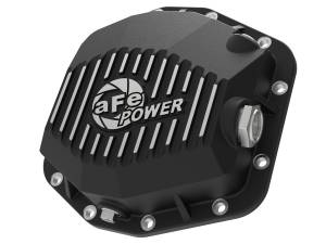 aFe Power Pro Series Rear Differential Cover Black w/ Machined Fins Jeep Wrangler (JL) 18-24 L4-2.0L (t)/ V6-3.6L (Dana M220) - 46-71000B