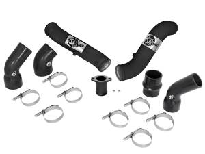 aFe Power - aFe Power BladeRunner 3 IN Aluminum Hot and Cold Charge Pipe Kit Black Nissan Titan XD 16-19 V8-5.0L (td) - 46-20284-B - Image 7