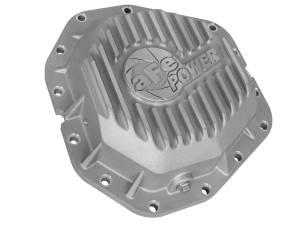 aFe Power - aFe Power Street Series Rear Differential Cover Black w/ Machined Fins w/ Gear Oil Ford Diesel Trucks 17-23 V8-6.7L (td) (Dana M300-14) - 46-70380 - Image 2