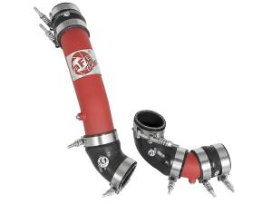 aFe Power - aFe Power BladeRunner 2-1/4 IN & 2-1/2 IN Aluminum Hot and Cold Charge Pipe Kit Red Honda Civic Type R 17-21 L4-2.0L (t) - 46-20324-R - Image 1