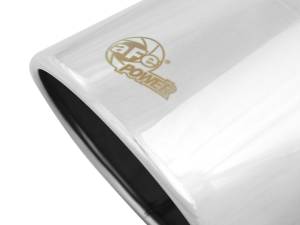 aFe Power - aFe Power MACH Force-Xp 304 Stainless Steel Clamp-on Exhaust Tip Polished 4 IN Inlet x 6 IN Outlet x 12 IN L - 49T40604-P12 - Image 5