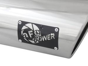 aFe Power - aFe Power MACH Force-Xp 304 Stainless Steel Clamp-on Exhaust Tip Polished 4 IN Inlet x 6 IN Outlet x 15 IN L - 49T40606-P15 - Image 5