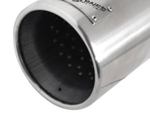 aFe Power - aFe Power MACH Force-Xp 304 Stainless Steel Clamp-on Exhaust Tip Polished 3 IN Inlet x 4 IN Outlet x 12 IN L - 49-92043-P - Image 3