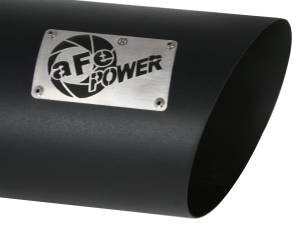 aFe Power - aFe Power MACH Force-Xp 409 Stainless Steel Clamp-on Exhaust Tip Black 4 IN Inlet x 7 IN Outlet x 18 IN L - 49-92023-B - Image 8