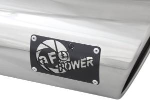 aFe Power - aFe Power MACH Force-Xp 304 Stainless Steel Clamp-on Exhaust Tip Polished 4 IN Inlet x 6 IN Outlet x 15 IN L - 49T40601-P15 - Image 5