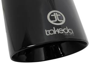 aFe Power - aFe Power Takeda 409 Stainless Steel Clamp-on Exhaust Tip Black 2-1/2 IN Inlet x 4-1/2 IN Outlet x 9 IN L - 49T25454-B09 - Image 5