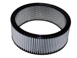 aFe Power Magnum FLOW Round Racing Air Filter w/ Pro DRY S Media 14 IN OD x 12 IN ID x 3 IN H w/ Expanded Metal - 18-11423