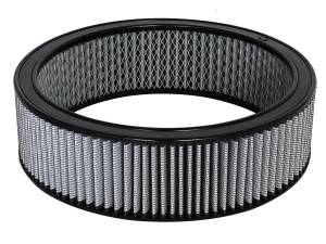 aFe Power Magnum FLOW Round Racing Air Filter w/ Pro DRY S Media 14 IN OD x 12 IN ID x 4 IN H w/ Expanded Metal - 18-11425