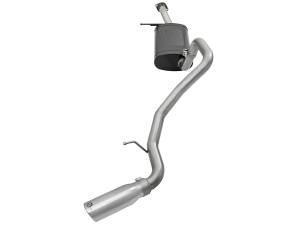 aFe Power - aFe Power MACH Force-Xp 304 Stainless Steel Cat-Back Exhaust System w/ Polished Tip Nissan Patrol (Y61) 01-19 L6-4.8L - 49-36121-P - Image 2