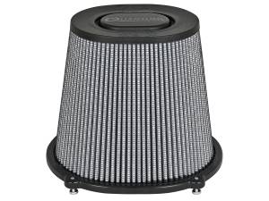 aFe Power QUANTUM Intake Replacement Air Filter w/ Pro DRY S Media 5 IN F x (10x8-3/4) IN B x (6-3/4x5-1/2) IN T x 8 IN H - 21-90103