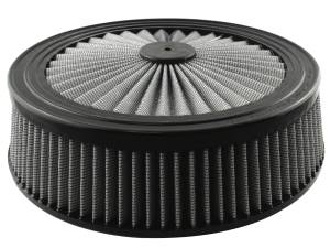 aFe Power Magnum FLOW T.O.P. Universal Round Racing Air Filter w/ Pro DRY S Media 14 IN OD x 4 IN H - 18-31424