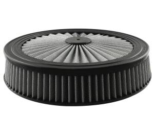 aFe Power Magnum FLOW T.O.P. Universal Round Racing Air Filter w/ Pro DRY S Media 14 IN OD x 3 IN H - 18-31423