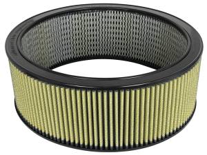 aFe Power Magnum FLOW Round Racing Air Filter w/ Pro GUARD 7 Media 17 IN OD x 14-1/2 IN ID x 6 IN H w/ Expanded Metal - 18-11771