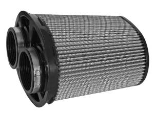 aFe Power - aFe Power Momentum Intake Replacement Air Filter w/ Pro DRY S Media 3 IN F (Dual) x (8-1/4 x 6-1/4) IN B x (7-1/4 x 5) IN T x 9 IN H - 21-91115 - Image 2