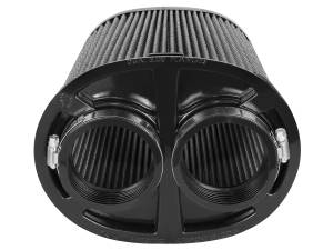 aFe Power - aFe Power Momentum Intake Replacement Air Filter w/ Pro DRY S Media 3 IN F (Dual) x (8-1/4 x 6-1/4) IN B x (7-1/4 x 5) IN T x 9 IN H - 21-91115 - Image 3