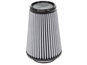 aFe Power Magnum FLOW Universal Air Filter w/ Pro DRY S Media 3 IN F x 5 IN B x 3-1/2 IN T x 7 IN H - 21-30507