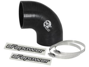 aFe Power Magnum FORCE Cold Air Intake System Spare Parts Kit (3 IN ID x 90-Deg.) Elbow Coupler - Black - 59-00064