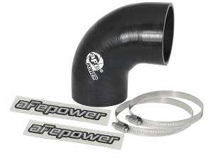 aFe Power Magnum FORCE Cold Air Intake System Spare Parts Kit (2-3/4 IN ID x 5 IN L x 90 Deg.) Elbow Coupler - Black - 59-00076