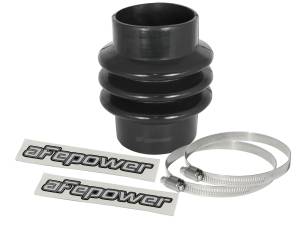 aFe Power Magnum FORCE Cold Air Intake System Spare Parts Kit (3 IN ID to 3-1/8 IN ID x 4-3/4 IN L) Straight Reducing Coupler - Black - 59-00074