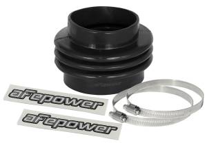 aFe Power Magnum FORCE Cold Air Intake System Spare Parts Kit (3-1/2 IN ID to 3 IN ID x 3-1/2 IN L) Straight Reducing Bellow-Coupler - Black - 59-00081