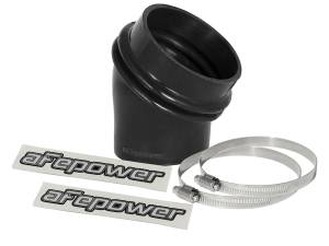 aFe Power Magnum FORCE Cold Air Intake System Spare Parts Kit (3 IN ID to 2-1/2 IN ID x 35 Deg.) Elbow Reducing Coupler - Black - 59-00089