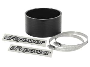 aFe Power Magnum FORCE Cold Air Intake System Spare Parts Kit (3-1/2 IN ID x 2 IN L) Straight Coupler - Black - 59-00087