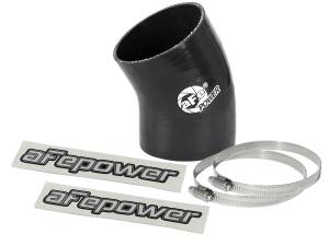 aFe Power Magnum FORCE Cold Air Intake System Spare Parts Kit (3 IN ID x 30 Deg.) Elbow Coupler - Black - 59-00096