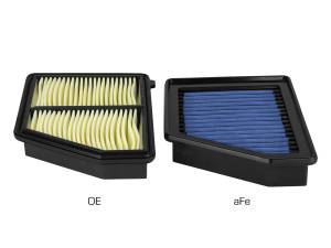 aFe Power - aFe Power Magnum FLOW OE Replacement Air Filter w/ Pro 5R Media Honda Civic 16-19 L4-2.0L (t) - 30-10291 - Image 3