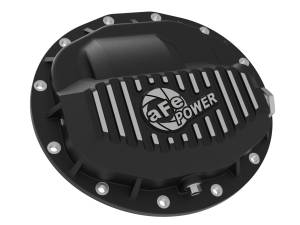 aFe Power - aFe Power Pro Series Front Differential Cover Black w/ Machined Fins & Gear Oil Dodge Trucks 2500/3500 13-23 (AAM 9.25-12) - 46-70402-WL - Image 2