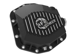 aFe Power - aFe Power Pro Series Rear Differential Cover Black w/ Machined Fins & Gear Oil Jeep Wrangler (JL) 18-24 L4-2.0L (t)/ V6-3.6L (Dana M220) - 46-71001B - Image 2