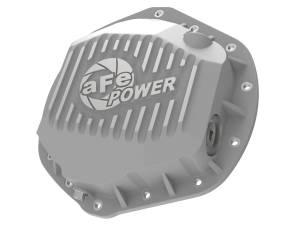 aFe Power - aFe Power Street Series Rear Differential Cover Raw w/ Machined Fins  GM Diesel Trucks 01-19 V8-6.6L (td) LB7/LLY/LBZ/LMM/LML/L5P - 46-71060A - Image 1