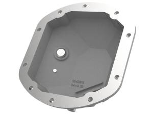 aFe Power - aFe Power Street Series Dana 30 Front Differential Cover Raw w/ Machined Fins  Jeep Wrangler (TJ/JK) 97-18 - 46-71130A - Image 3