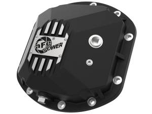 aFe Power Pro Series Dana 30 Front Differential Cover Black w/ Machined Fins Jeep Wrangler (TJ/JK) 97-18 - 46-71130B