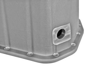 aFe Power - aFe POWER Street Series Engine Oil Pan Raw w/ Machined Fins GM Diesel Trucks 01-10 V8-6.6L (td) LB7/LLY/LBZ/LMM - 46-70330 - Image 5