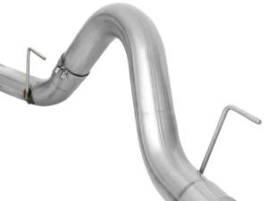 aFe Power - aFe Power Atlas 4 IN Aluminized Steel DPF-Back Exhaust System w/ Polished Tip Ford F-150 18-20 V6-3.0L (td) - 49-03106-P - Image 3