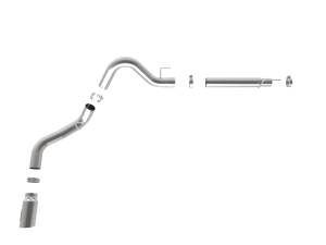 aFe Power - aFe Power Atlas 4 IN Aluminized Steel DPF-Back Exhaust System w/ Polished Tip Ford F-150 18-20 V6-3.0L (td) - 49-03106-P - Image 5