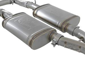 aFe Power - aFe Power MACH Force-Xp 2-1/2 IN 304 Stainless Steel Cat-Back Exhaust System w/ Black Tips Dodge Challenger 15-23 V6-3.6L - 49-32067-B - Image 4