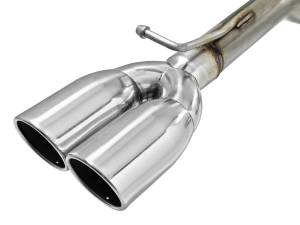 aFe Power - aFe Power MACH Force-Xp 2-1/2 IN 304 Stainless Steel Cat-Back Exhaust w/ Polished Tips Dodge Challenger 15-23 V6-3.6L - 49-32067-P - Image 2