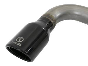 aFe Power - aFe Power Takeda 3 IN to 2-1/2 IN 304 Stainless Steel Axle-Back Exhaust w/ Black Tip Hyundai Elantra GT 18-20 L4-1.6L (t) - 49-37002-1B - Image 2