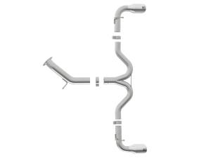 aFe Power - aFe Power Takeda 3 IN to 2-1/2 IN 304 Stainless Steel Axle-Back Exhaust w/ Polished Tip Hyundai Elantra GT 18-20 L4-1.6L (t) - 49-37002-1P - Image 5