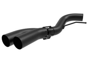 aFe Power Rebel Series 409 Stainless Steel DPF-Back Exhaust System w/ Dual Black Tip Ford F-150 18-21 V6-3.0L (td) - 49-43108-B