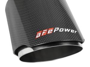 aFe Power - aFe Power MACH Force-Xp 304 Stainless Steel Clamp-on Exhaust Tip Carbon Fiber 2-1/2 IN Inlet x 4-1/2 IN Outlet x 7 IN L - 49T25454-C07 - Image 5