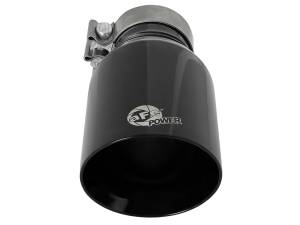 aFe Power - aFe Power MACH Force-Xp 304 Stainless Steel Clamp-on Exhaust Tip Black 3 IN Inlet x 4-1/2 IN Outlet x 9 IN L - 49T30454-B092 - Image 3