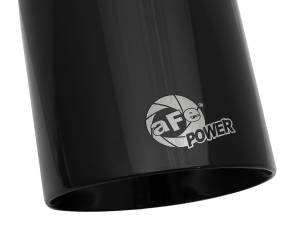 aFe Power - aFe Power MACH Force-Xp 304 Stainless Steel Clamp-on Exhaust Tip Black 3 IN Inlet x 4-1/2 IN Outlet x 9 IN L - 49T30454-B092 - Image 5