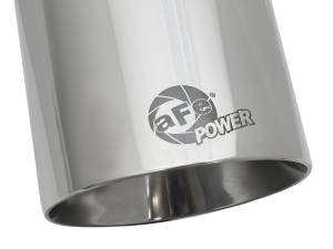 aFe Power - aFe Power MACH Force-Xp 304 Stainless Steel Clamp-on Exhaust Tip Polished 3 IN Inlet x 4-1/2 IN Outlet x 9 IN L - 49T30454-P092 - Image 5