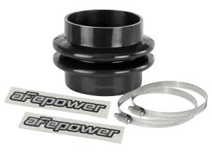 aFe Power Magnum FORCE Cold Air Intake System Spare Parts Kit (3-1/4 IN ID x 3 IN L) Straight Bellow-Coupler - Black - 59-00099
