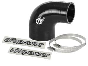 aFe Power Magnum FORCE Cold Air Intake System Spare Parts Kit (2-3/4 IN ID to 2 IN ID x 90 Deg.) Elbow Reducing Coupler - Black - 59-00102