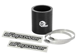 aFe Power Magnum FORCE Cold Air Intake System Spare Parts Kit (1-1/2 IN ID x 2 IN L) Straight Coupler - Black - 59-00103